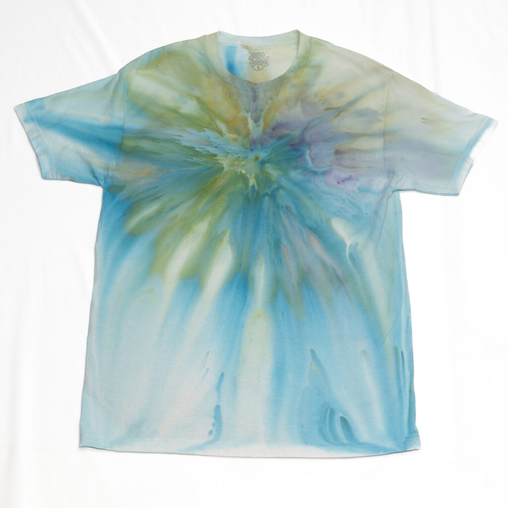 アイスダイ　氷染め　ICEDYE　Tシャツ