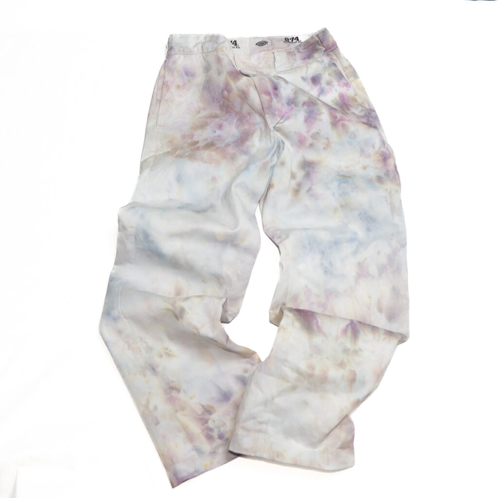 アイスダイ　氷染め　ICEDYE　ズボン　パンツ